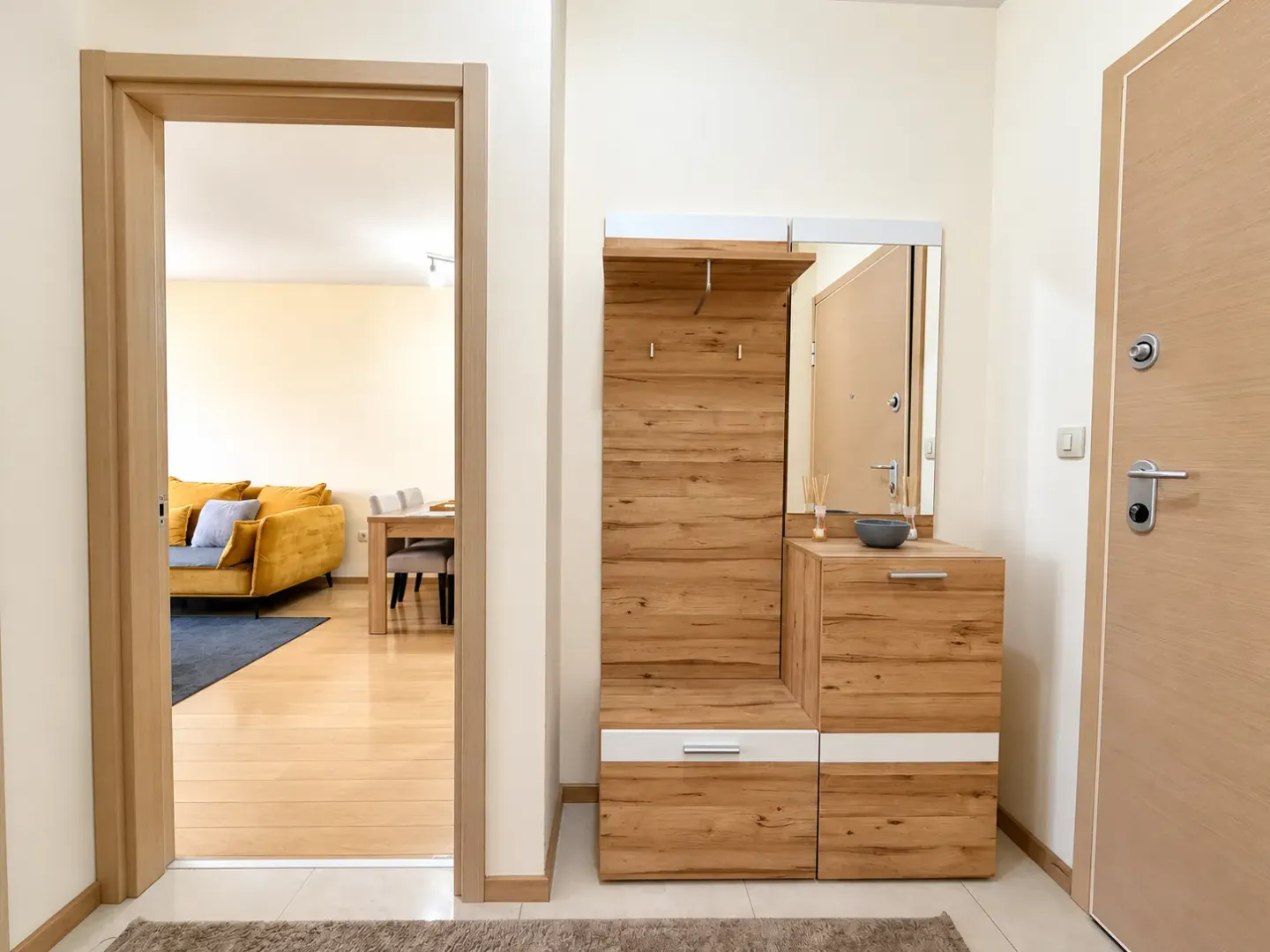 Rent, one bedroom apartment, 50m², City Kvart, Podgorica