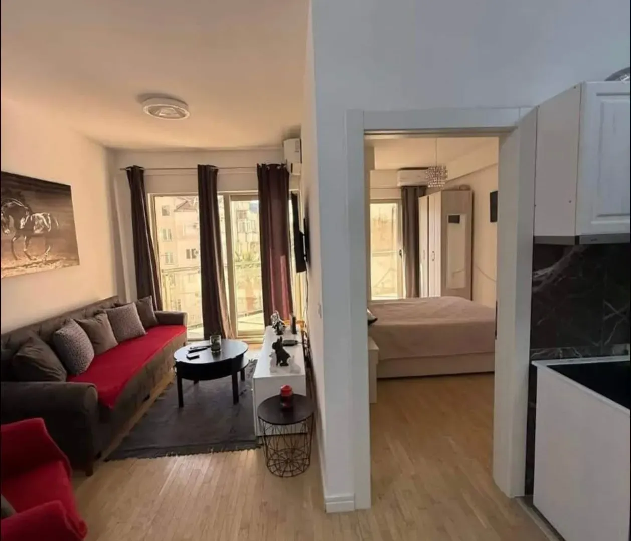 Rent, one bedroom apartment, 47m², Velji Vinogradi, Budva