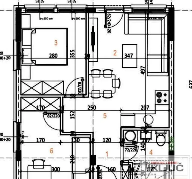 Prodaja, dvosoban stan, 45m², Adice, Novi Sad Sve Podlokacije