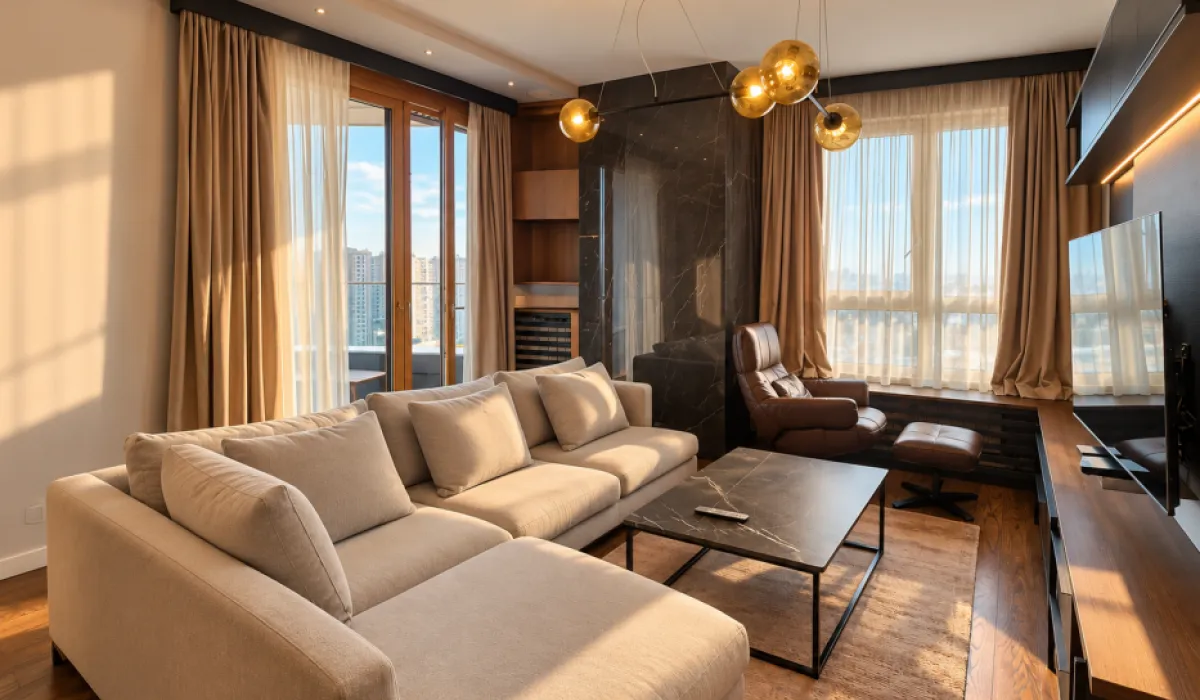 Rent, three bedroom apartment, 85m², Savski Venac, Beograd