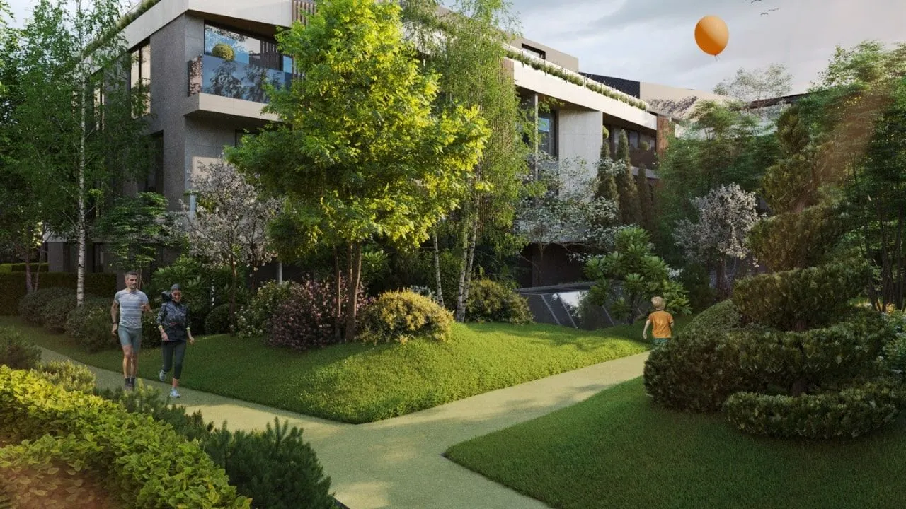 Emerald Garden Residence Garden