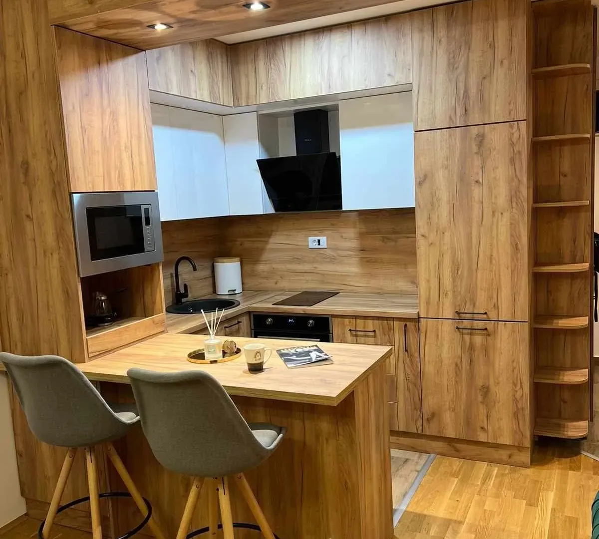 Rent, one bedroom apartment, 43m², Stari Aerodrom, Podgorica