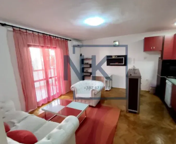 Rent, one bedroom apartment, 48m², Malo Brdo, Podgorica