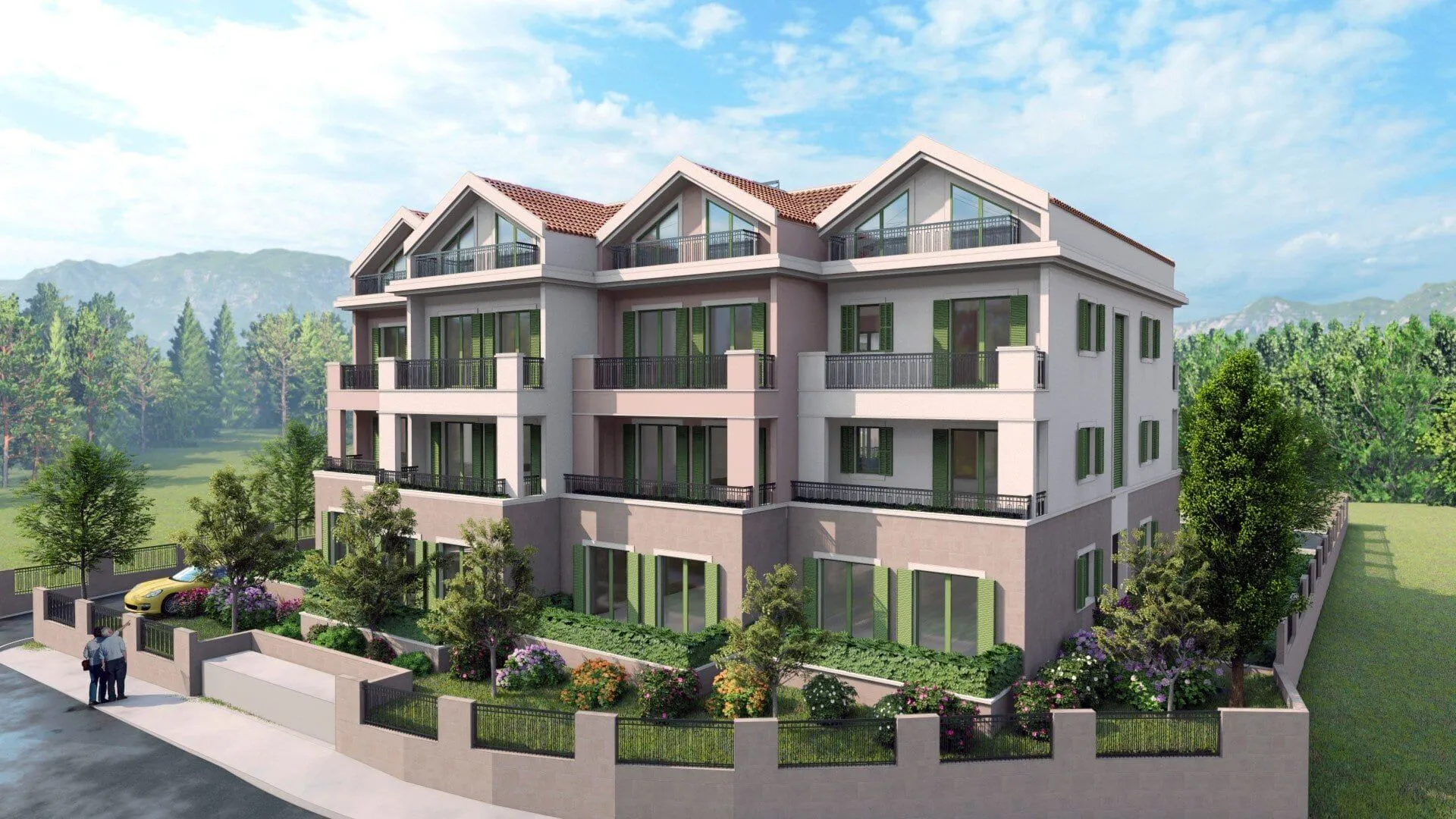 Prodaja, jednosoban stan, 44m², Tivat, Crna Gora