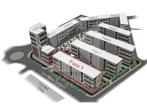 Rent, one bedroom apartment, 53m², Central Point, Podgorica - image 3