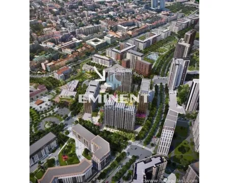 Aerial view of the urban area of the city with buildings and streets. - image 7