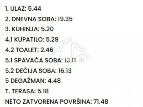 Sale, three bedroom apartment, 77m², Zvezdara Sve Podlokacije, Beograd - image 7