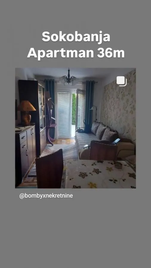Prodaja, jednosoban stan, 36m², Sokobanja, Srbija