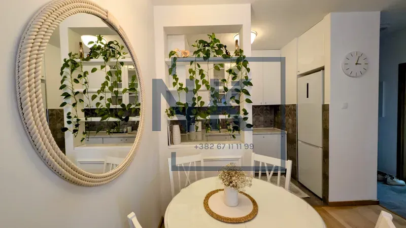 Rent, one bedroom apartment, 45m², Pobrežje, Podgorica