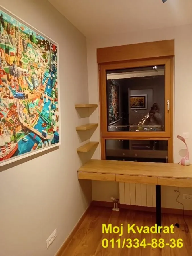 Rent, three bedroom apartment, 98m², Novi Beograd Blok 65, Novi Beograd Sve Podlokacije