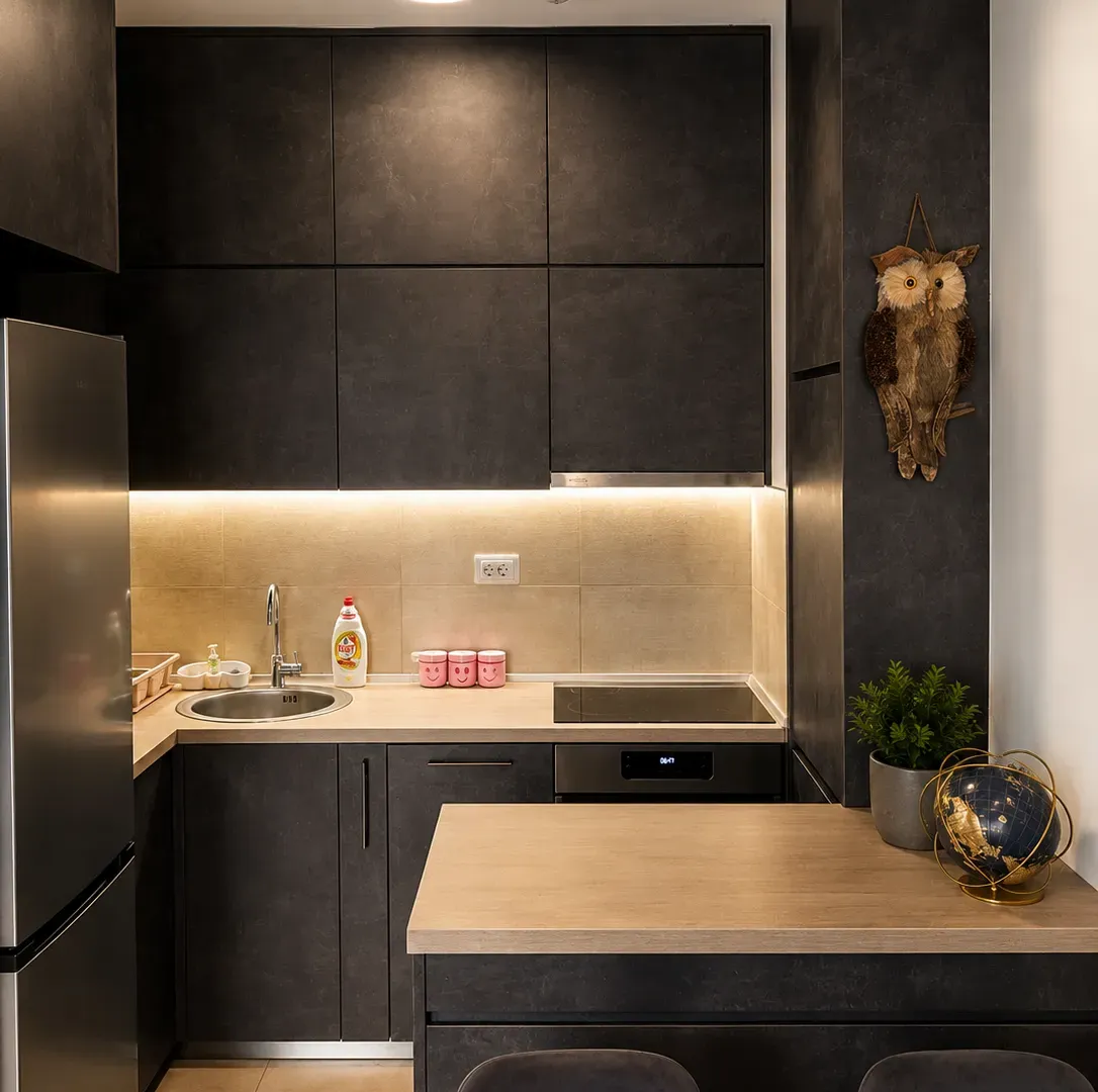Rent, one bedroom apartment, 44m², City Kej, Podgorica