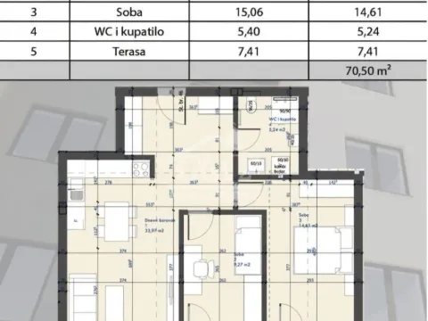 Prodaja, trosoban stan, 70m², Centar, Kragujevac - image 2