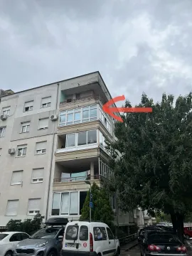 Vanjski izgled stambene zgrade sa označenim stanom. - image 14