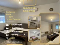 Rent, house, 80m², Konik, Podgorica
