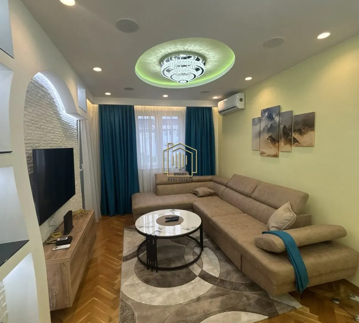 Rent, one bedroom apartment, 43m², Stari Aerodrom, Podgorica