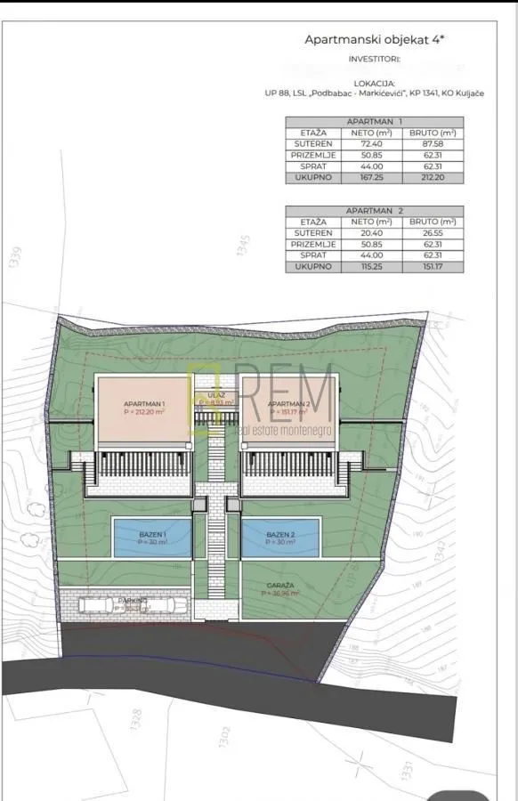 Sale, house, 363m², Bečići, Budva