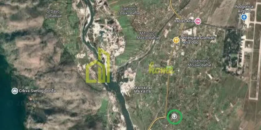 Prodaja, plac, 5739m², Zeta, Podgorica