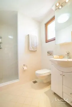 Kupatilo sa tuš kabinom, umivaonikom i toaletom. - image 14