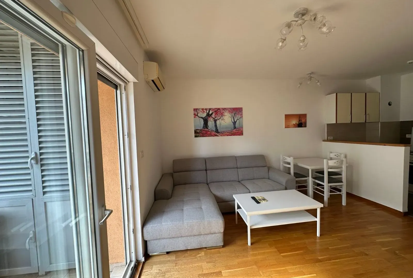 Izdavanje, jednosoban stan, 50m², City Kvart, Podgorica