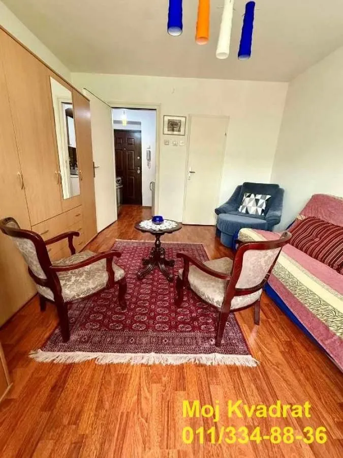 Rent, studio apartment, 21m², Savski Venac, Beograd