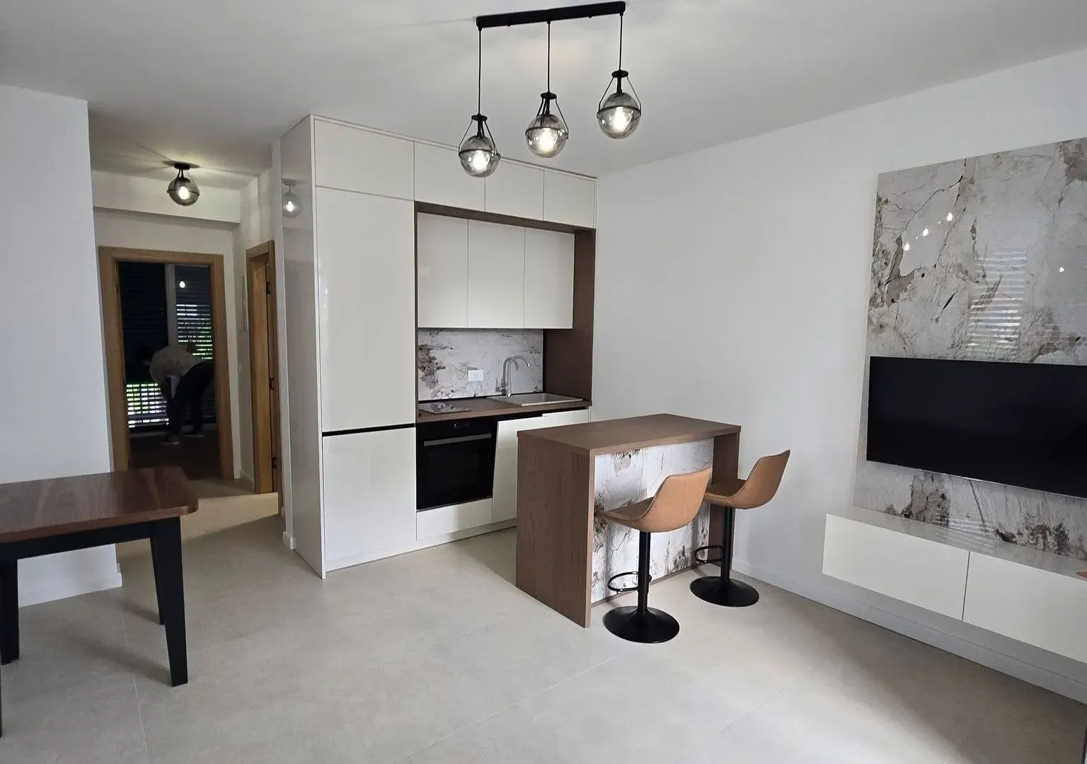 Rent, one bedroom apartment, 46m², Tivat, Crna Gora