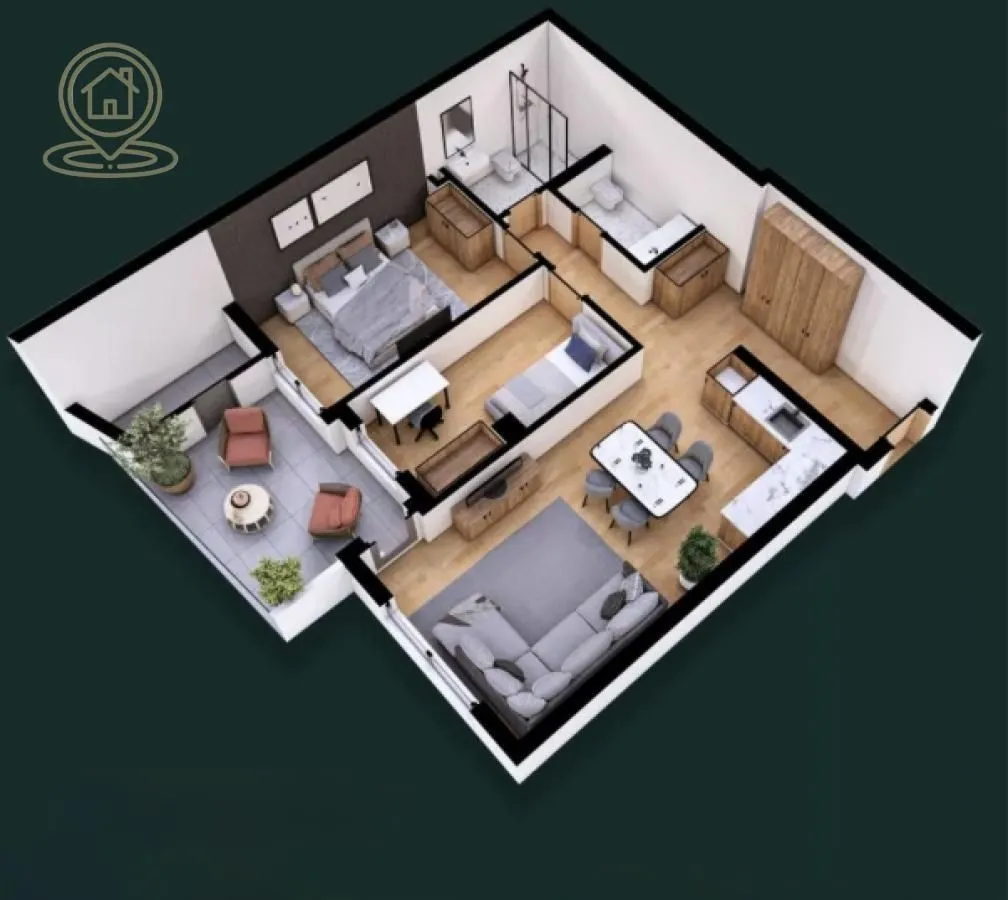 Prodaja, trosoban stan, 70m², Petrovaradin, Novi Sad