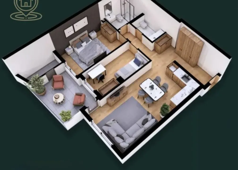 Prodaja, trosoban stan, 70m², Petrovaradin, Novi Sad