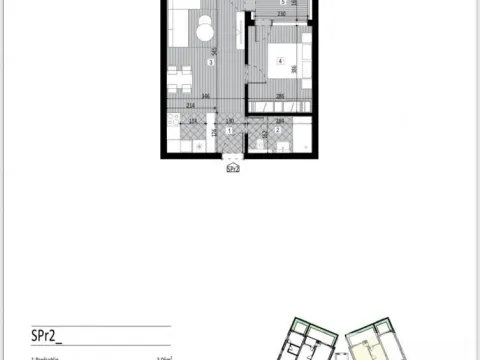 Sale, two bedroom apartment, 44m², Divčibare, Valjevo - image 2