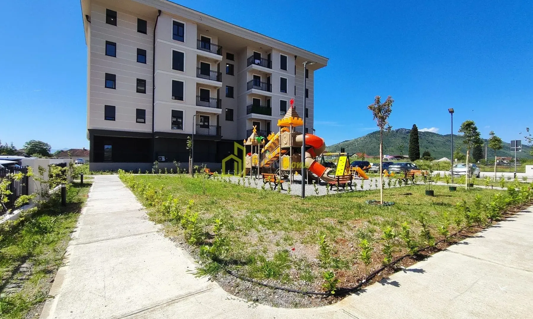 Rent, one bedroom apartment, 42m², Tološi, Podgorica