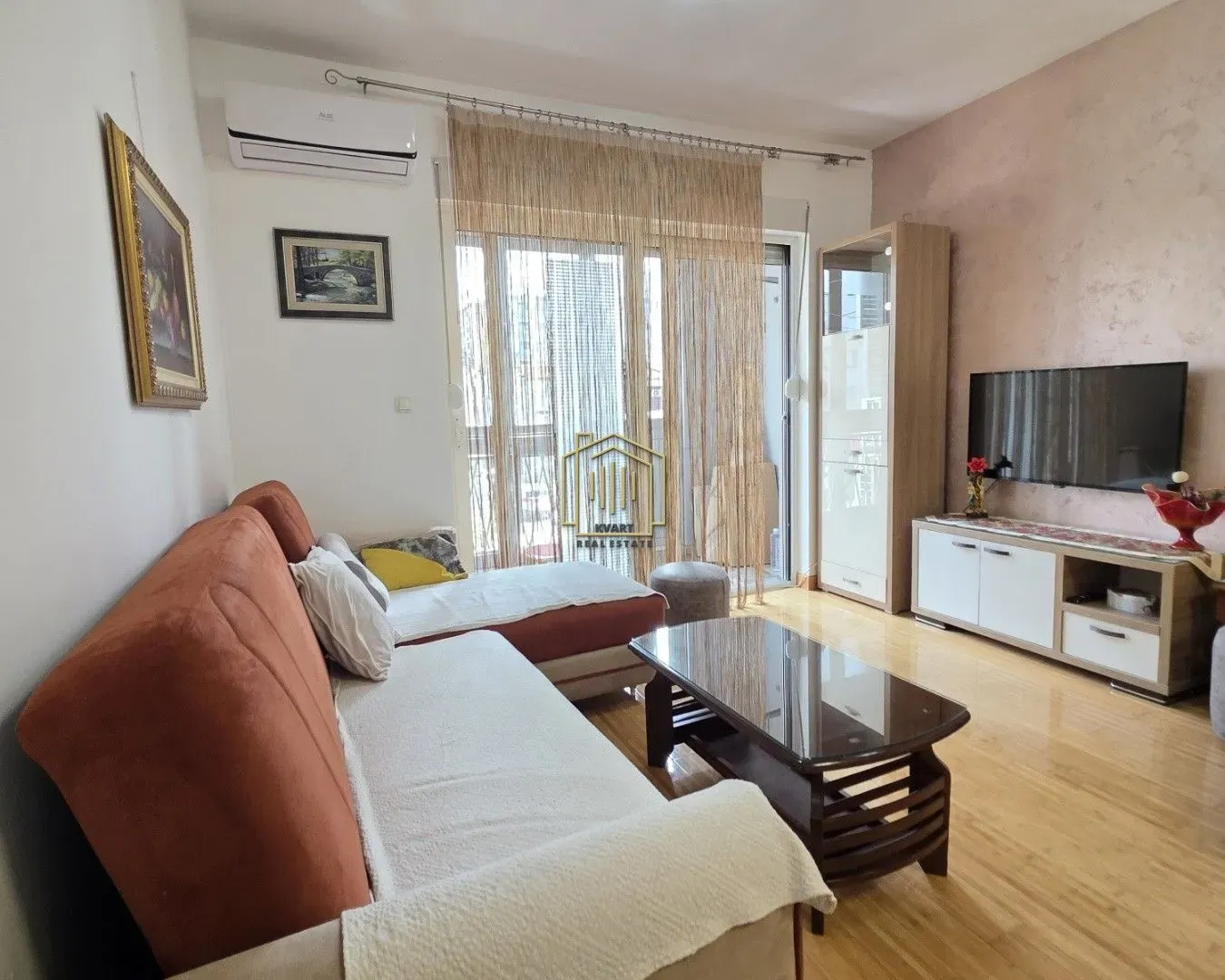 Rent, one bedroom apartment, 46m², Zabjelo, Podgorica