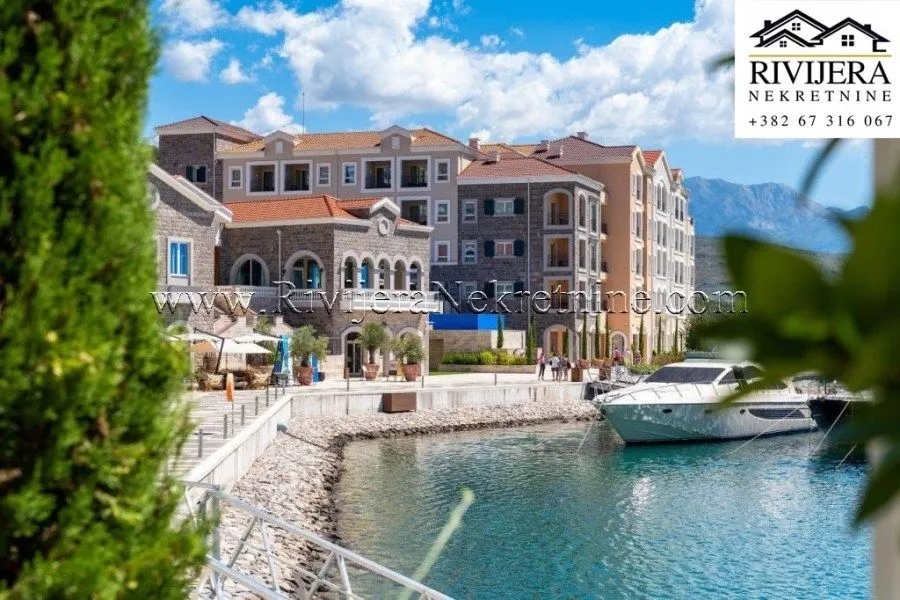 Prodaja, dvosoban stan, 109m², Luštica Bay, Tivat