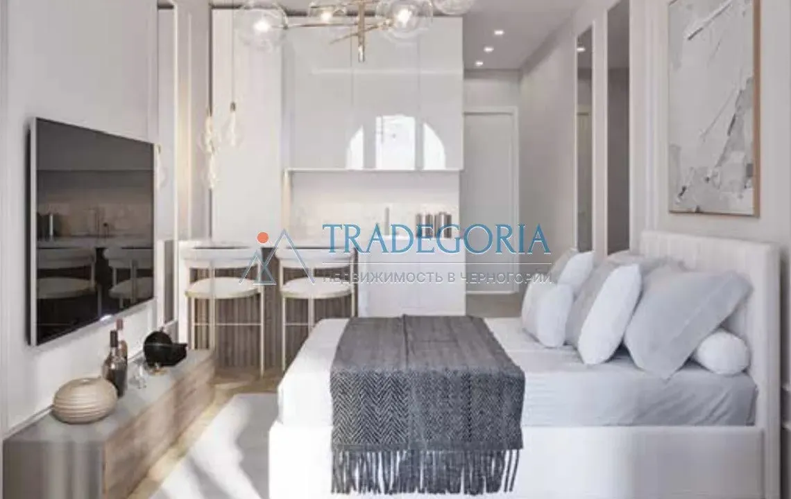 Prodaja, jednosoban stan, 50m², Prčanj, Kotor