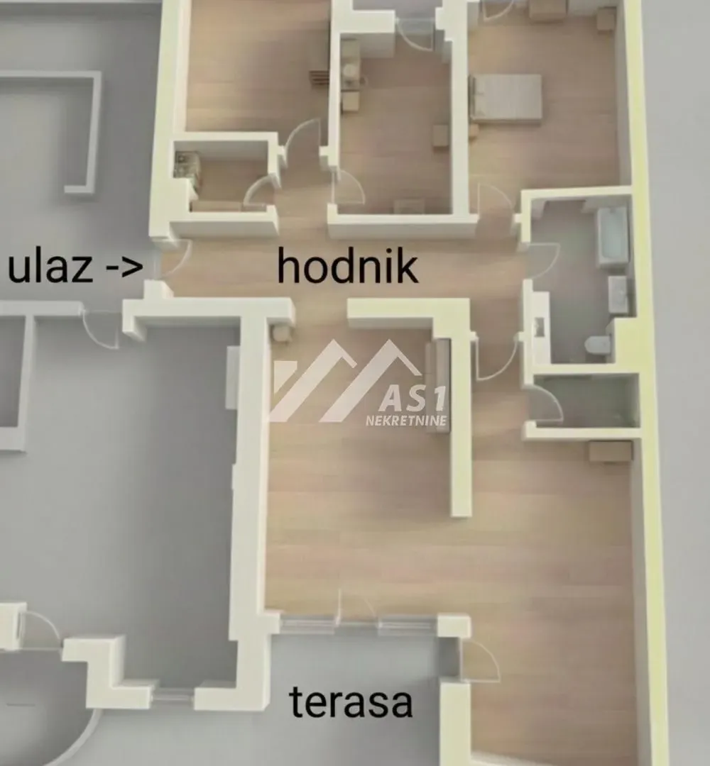 Izdavanje, trosoban stan, 100m², Spens, Novi Sad Sve Podlokacije