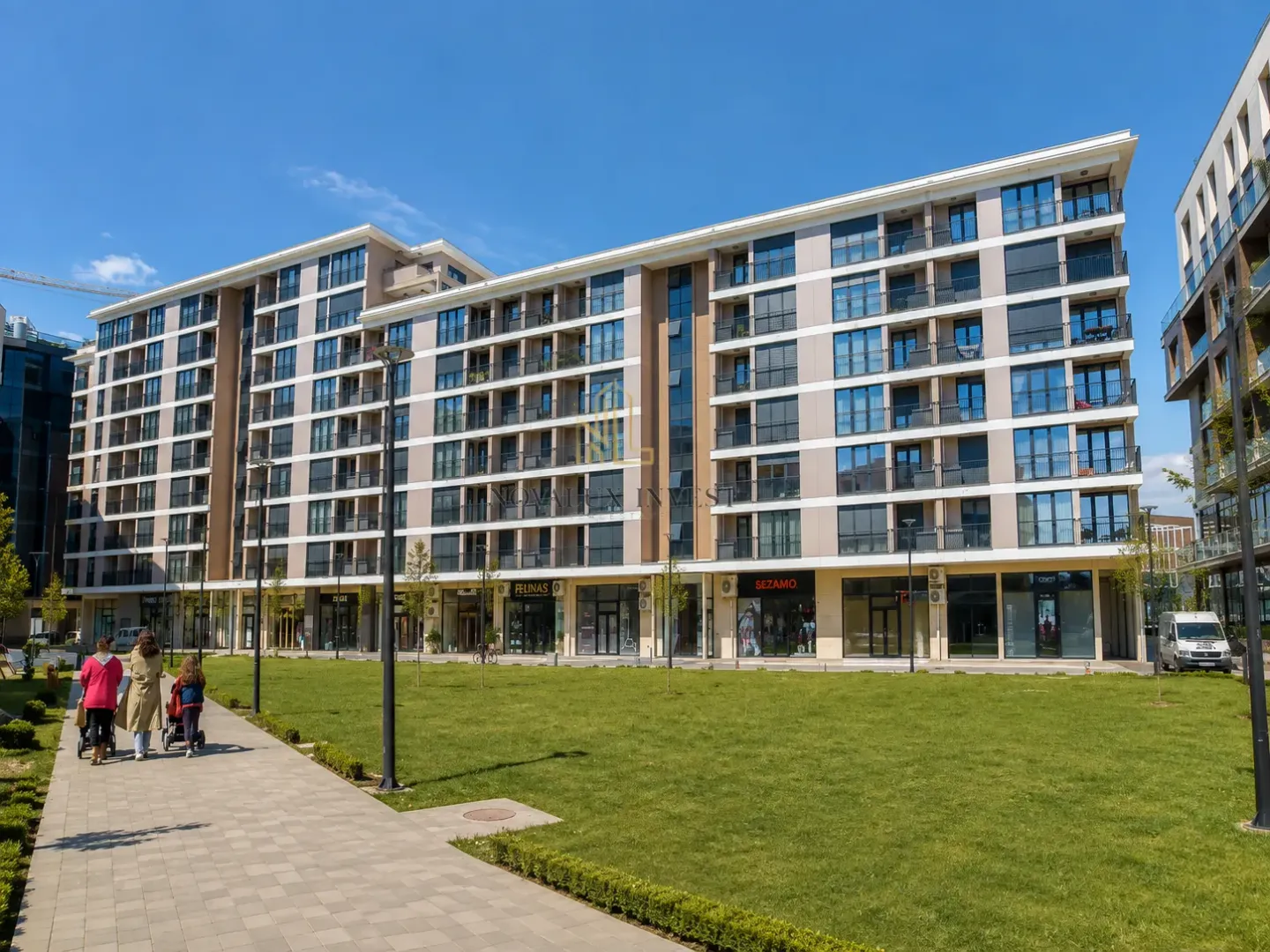 Rent, one bedroom apartment, 57m², Kod Capital Plaze, Podgorica