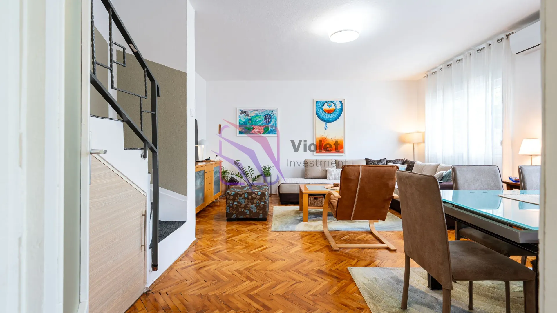 Izdavanje, trosoban stan, 100m², Dalmatinska ulica, Podgorica