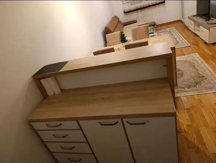 Rent, one bedroom apartment, 48m², Stari Aerodrom, Podgorica