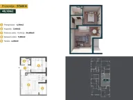 Prodaja, jednosoban stan, 48m², Topolica, Bar - image 6