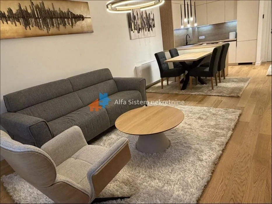 Rent, two bedroom apartment, 56m², Banovo Brdo, Beograd