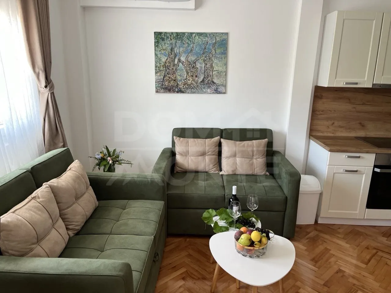 Rent, two bedroom apartment, 60m², Tivat, Crna Gora