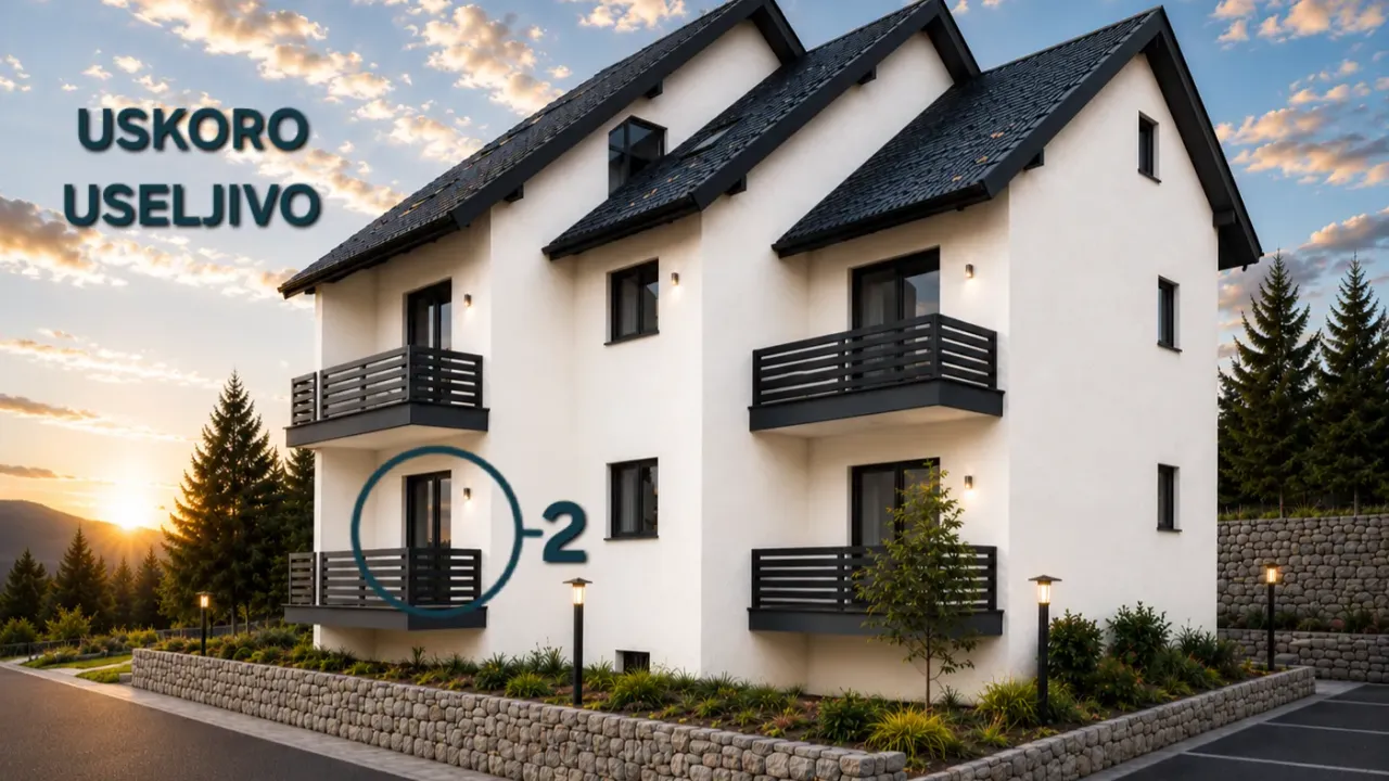 Sale, two bedroom apartment, 49m², Centar, Žabljak