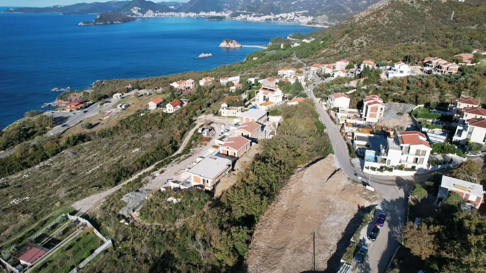 Prodaja, plac, 1320m², Blizikuće, Budva