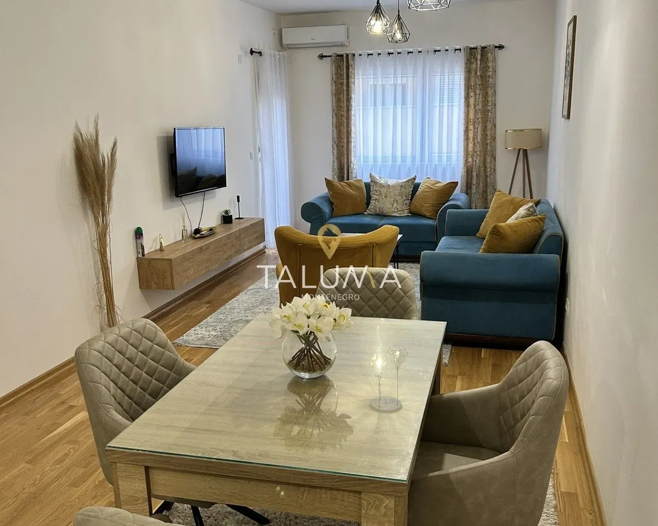 Izdavanje, dvosoban stan, 70m², Tuški Put, Podgorica