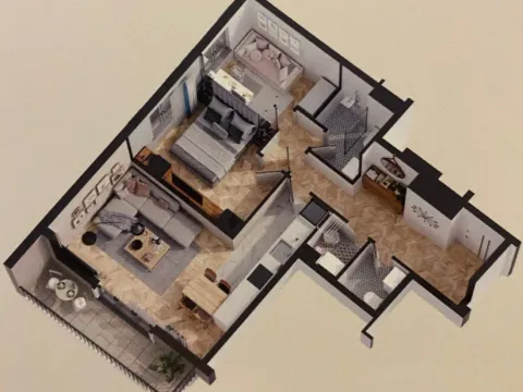 Prodaja, dvosoban stan, 65m², Tivat, Crna Gora - image 1