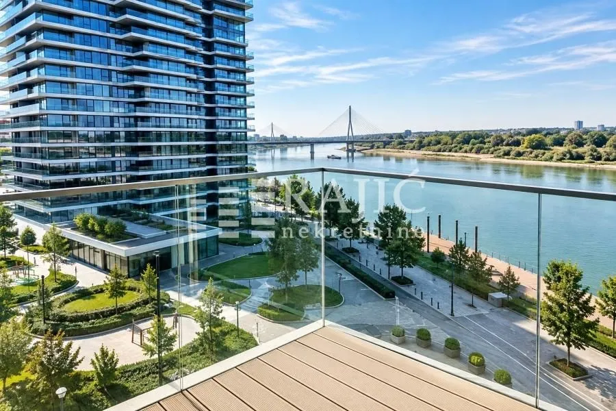 Izdavanje, dvosoban stan, 61m², Savski Venac, Beograd