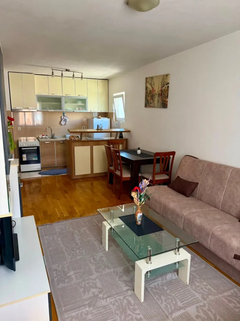 Izdavanje, jednosoban stan, 40m², Kod Big Fashion-a, Podgorica