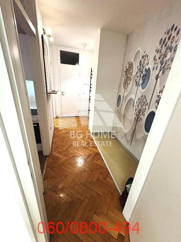Rent, two bedroom apartment, 53m², Vračar Centar, Vračar Sve Podlokacije