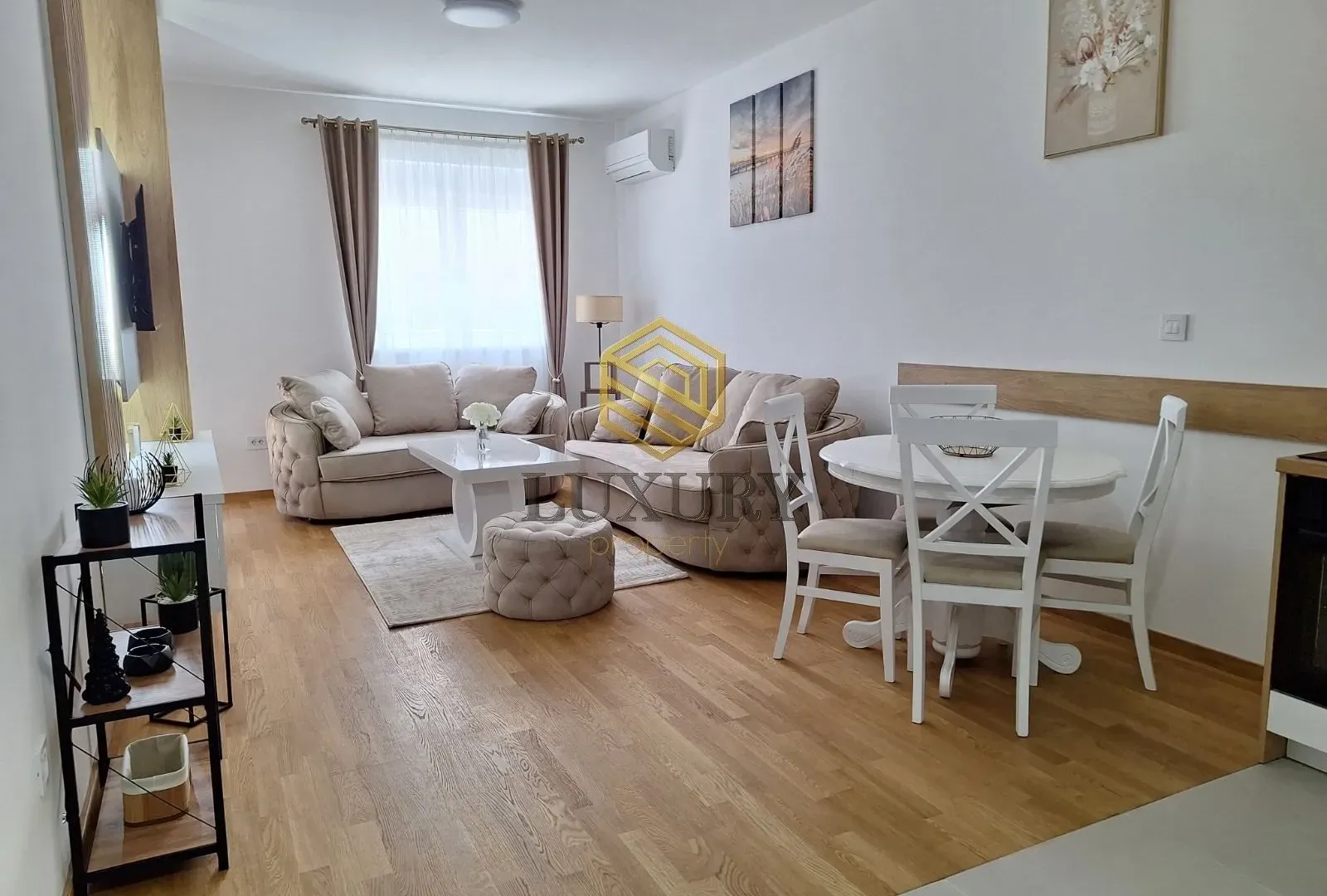 Izdavanje, jednosoban stan, 48m², Stari Aerodrom, Podgorica