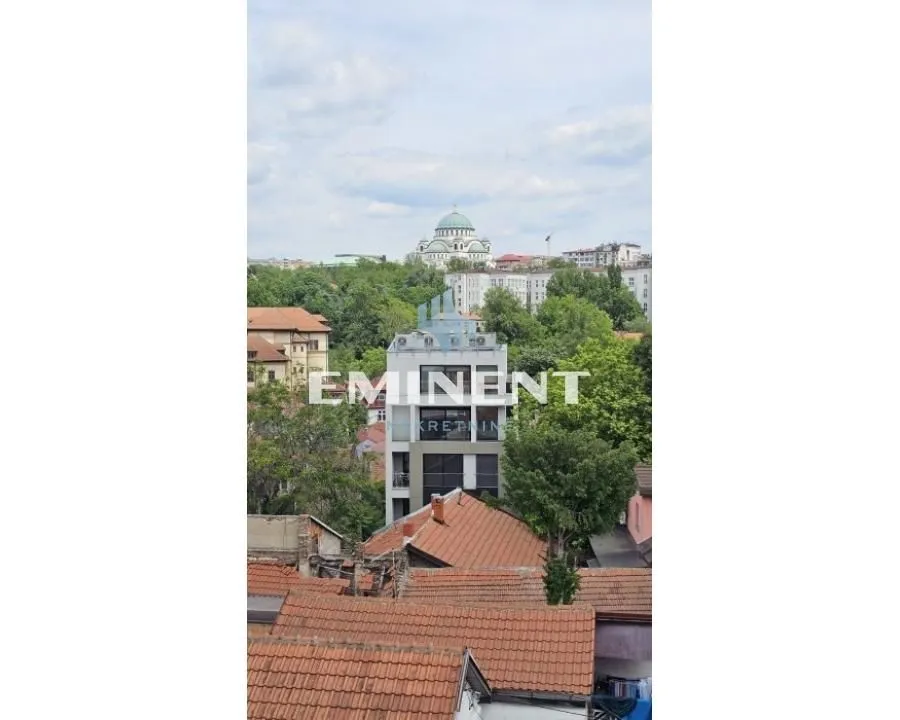 Sale, two bedroom apartment, 57m², Savski Venac, Beograd