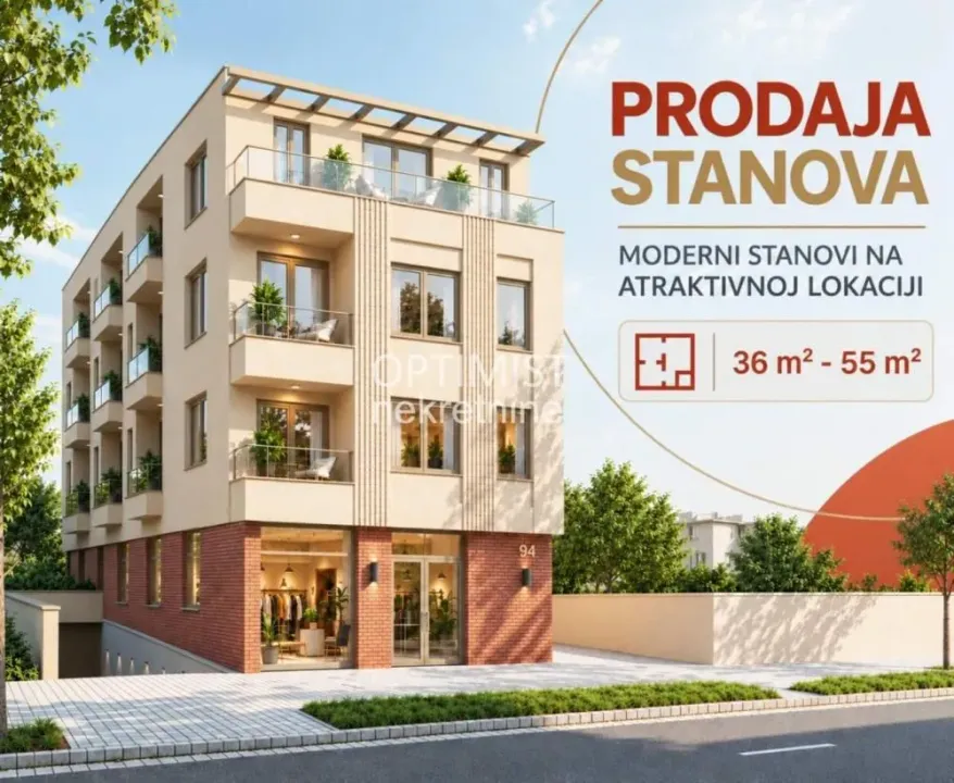 Prodaja, dvosoban stan, 49m², Batajnica, Beograd