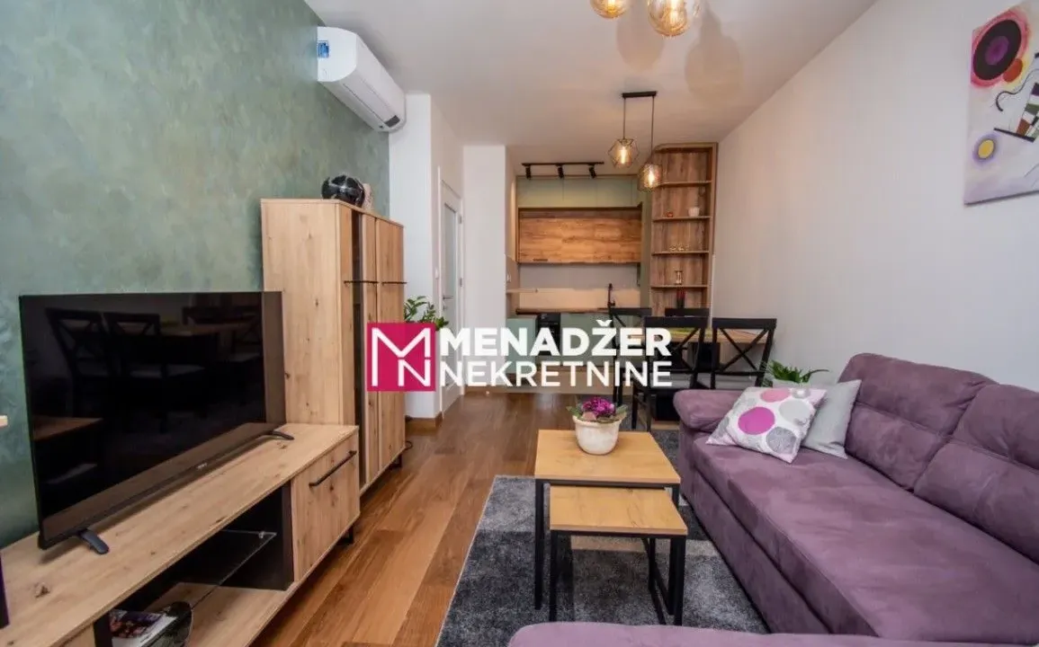 Izdavanje, jednosoban stan, 50m², Tološka šuma, Podgorica